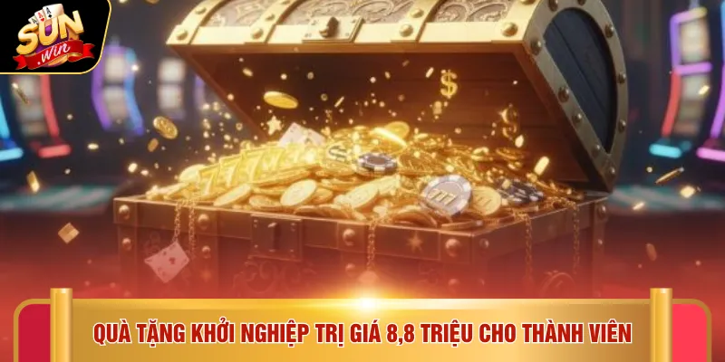 Quà tặng khởi nghiệp trị giá 8,8 triệu cho thành viên